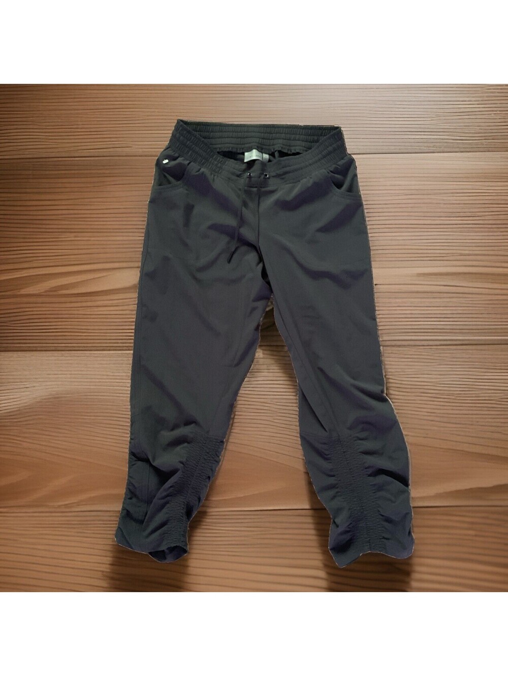 Athleta Women’s Pant Dark Gray Ruched Side Joggers Size 4 RN 54023